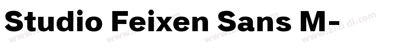 Studio Feixen Sans M字体转换